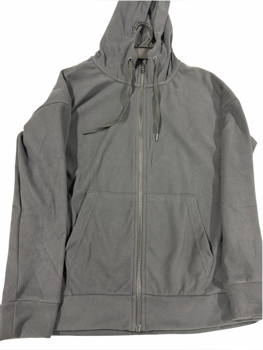 BRAND NEW Mondetta Women’s Dark Gray Zip-Up Hooded Jacket